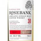 Rosebank - 30yr Old Single Release one (750)
