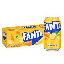 Fanta - Pineapple 12 Pack Cans (12 pack cans) (12 pack cans)