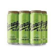 Garage Beer - Lime 16oz 6pk Cans (6 pack 16oz cans) (6 pack 16oz cans)
