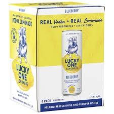 Lucky One - Blueberry 4pk Cans (4 pack cans) (4 pack cans)