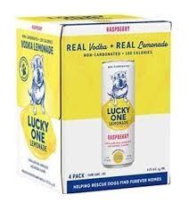 Lucky One - Raspberry 4pk Cans (4 pack cans) (4 pack cans)