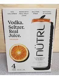 Nutrl - Orange 4pk Cans (4 pack cans) (4 pack cans)