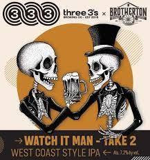 Three 3's - Watch It Man 4pk Cans (4 pack cans) (4 pack cans)