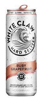 White Claw - Hard Seltzer Grapefruit (6 pack cans) (6 pack cans)