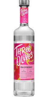 Three Olives - Raspberry Vodka (1L) (1L)