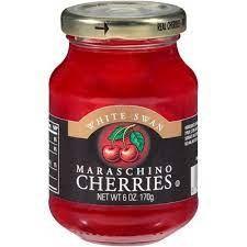 White Swan - Maraschino Cherries 10oz