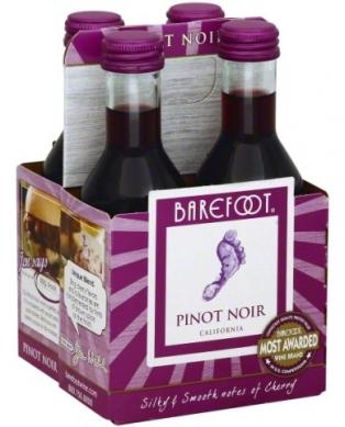 Barefoot - Pinot Noir 4 Pack (187ml) (187ml)