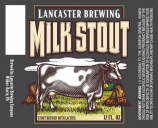 Lancaster Brewing - Milk Stout (6 pack cans)