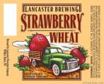 Lancaster Brewing - Strawberry Wheat Ale (6 pack cans)