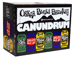 Oskar Blues Brewing - Canundrum Sampler (15 pack cans) (15 pack cans)