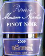 Maison Nicolas - Pinot Noir Vin de Pays dOc Réserve 0 (750ml)