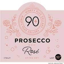 90+ - Prosecco Rose 3pk (3 pack 187ml) (3 pack 187ml)