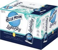 Blue Moon - Light Sky Tropical Wheat 12pk Cans (12 pack cans) (12 pack cans)