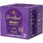 Crown Royal - Whiskey & Cola 4pk Cans (44)