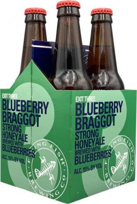 Flying Fish Blueberry Brag 4pk (4 pack bottles) (4 pack bottles)