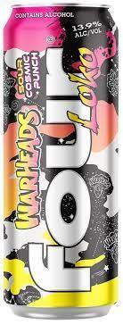 Four Loko - Warheads Sour Cosmic Punch 24oz Can (24oz can) (24oz can)