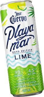 Jose Cuervo - Playa Mar Lime Seltzer 4pk Cans (4 pack 12oz cans) (4 pack 12oz cans)