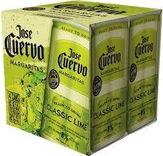 Jose Cuervo - Sparkling Lime Margarita 4pk Can (4 pack cans) (4 pack cans)