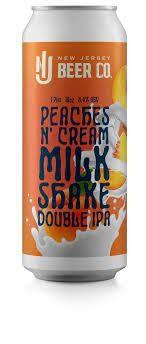 Nj Beer Co - Peaches N' Cream IPA 4pk Cans (4 pack cans) (4 pack cans)