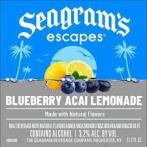 Seagrams - Coolers Blue Acai Lemon 4pk Btls (448)