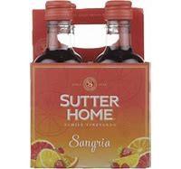 Sutter Home Sangria 187ml 4pk (4 pack cans) (4 pack cans)