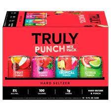 Truly Hard Seltzer - Punch Variety Pack (12 pack cans) (12 pack cans)