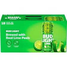 Anheuser-Busch - Bud Lite Lime (18 pack cans) (18 pack cans)