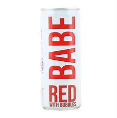 Babe - Red With Bubbles (4 pack 250ml cans) (4 pack 250ml cans)