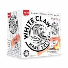 White Claw - Peach 6pk Cans (6 pack cans) (6 pack cans)